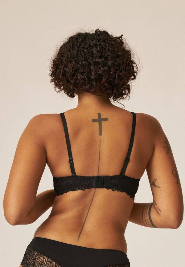 Naturana Bügel-BH aus Spitze - Schwarz Top Angebot
