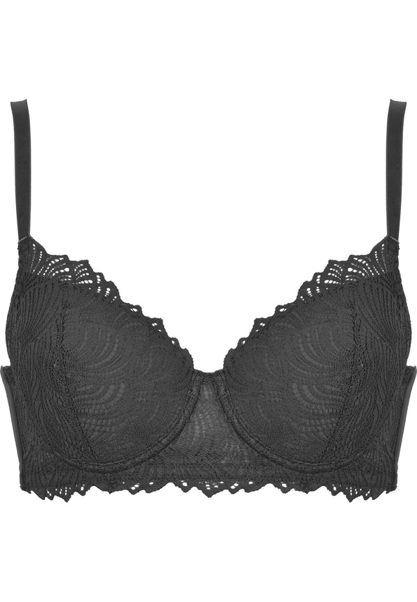 Naturana Bügel-BH mit Spitze - Schwarz Neueste Mode