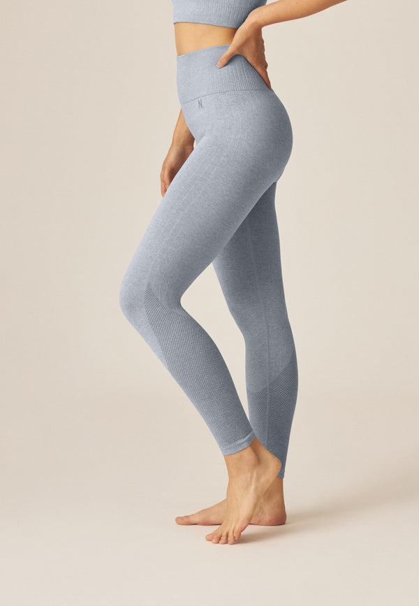 Naturana Sport Legging High Waist - Raindrops Melange Tägliche Deals