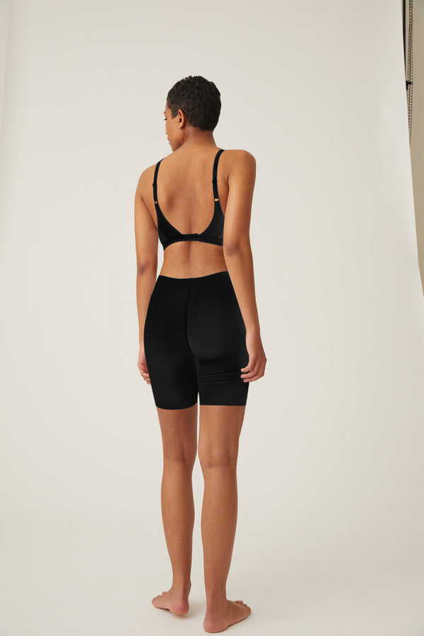 Naturana Baumwoll-Radlershort Cleancut - Schwarz Super Sparpreis