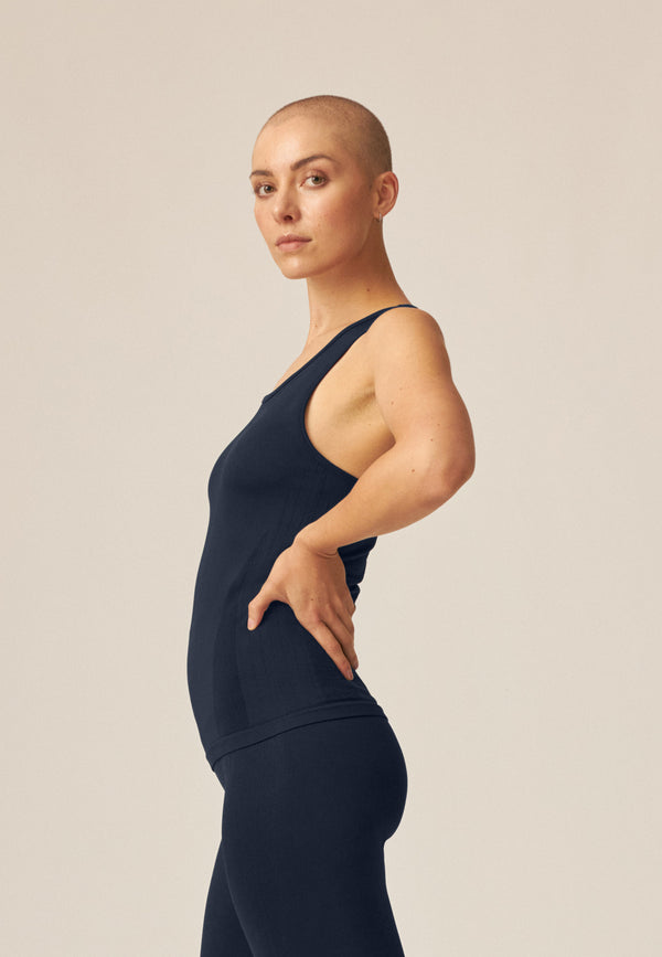 Naturana Sport Top - Dark Blue Neueste Stile