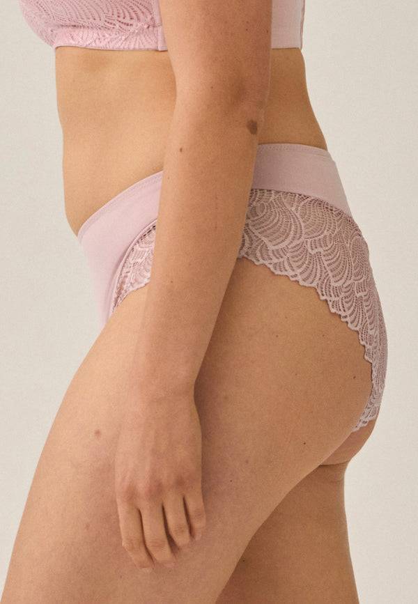 Naturana Panty mit Spitzendetails - Pink Rose Nur für heute