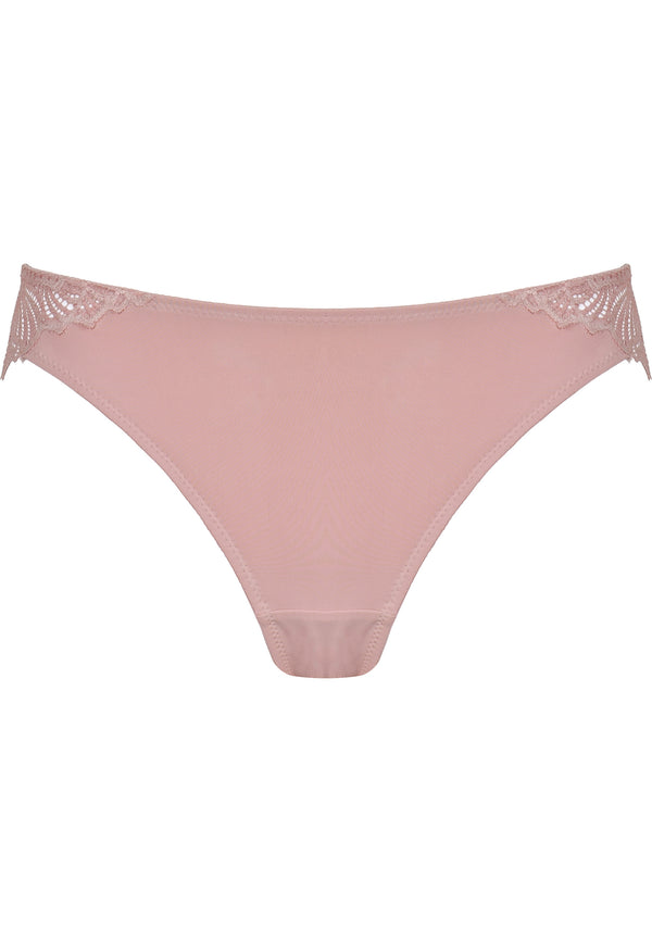 Naturana Slip mit Spitzendetails - Pink Rose Sonderangebot der Fabrik