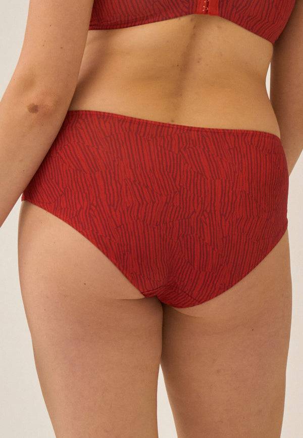 Naturana Softer Slip mit Glanzband - Negroni Print Vierteljährliche Förderung