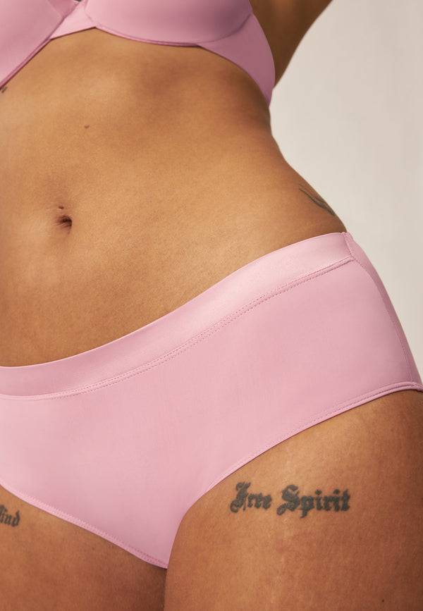 Naturana Softer Slip mit Glanzband - Smoked Orchid Super Rabatt