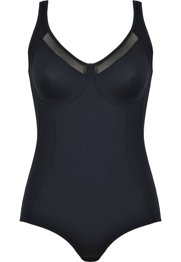 Naturana Body mit Shaping Funktion - Schwarz Begrenzt auf 3 Tage