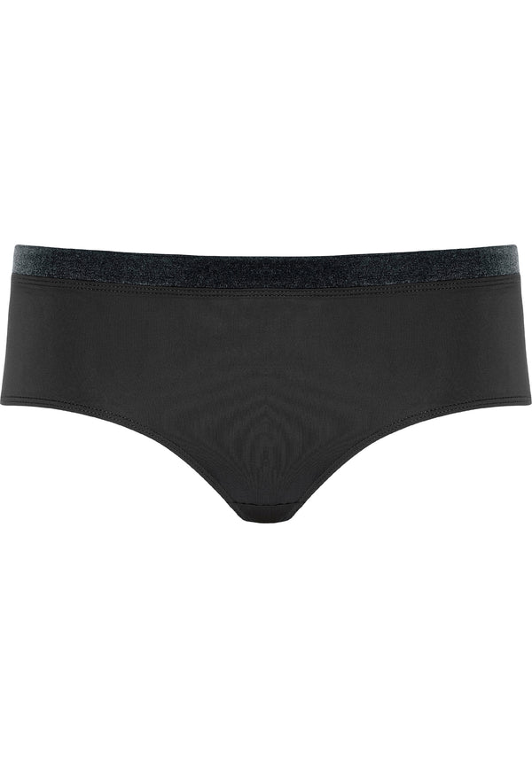 Naturana Softer Slip mit Glanzband - Schwarz Rabatte dieses Monats