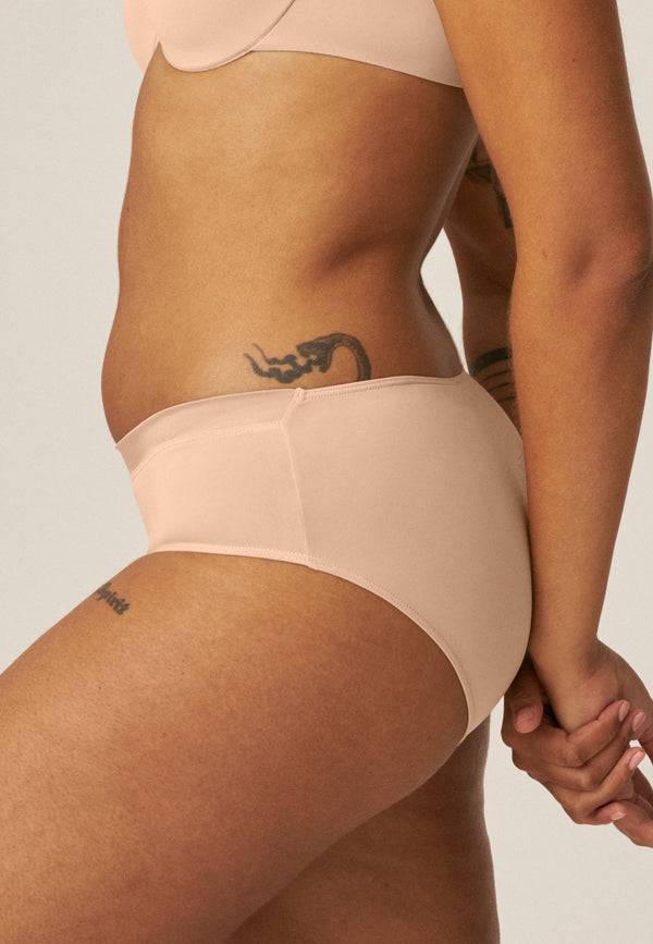 Naturana Softer Slip mit Glanzband - Light Beige 2025
