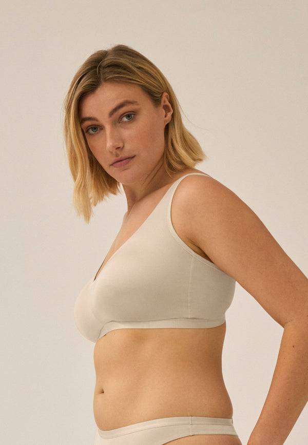 Naturana Vorgeformter BH ohne Bügel - Light Beige Schlussverkauf