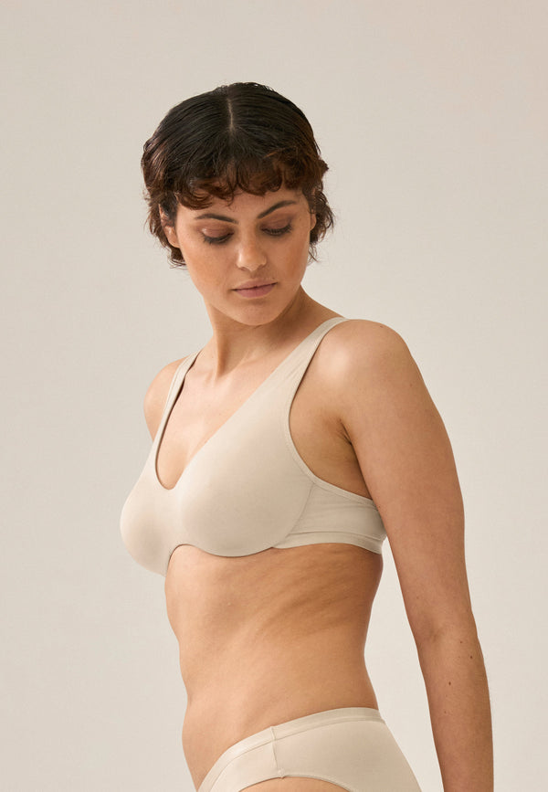 Naturana BH mit Bügel - Light Beige Fabrikverkauf