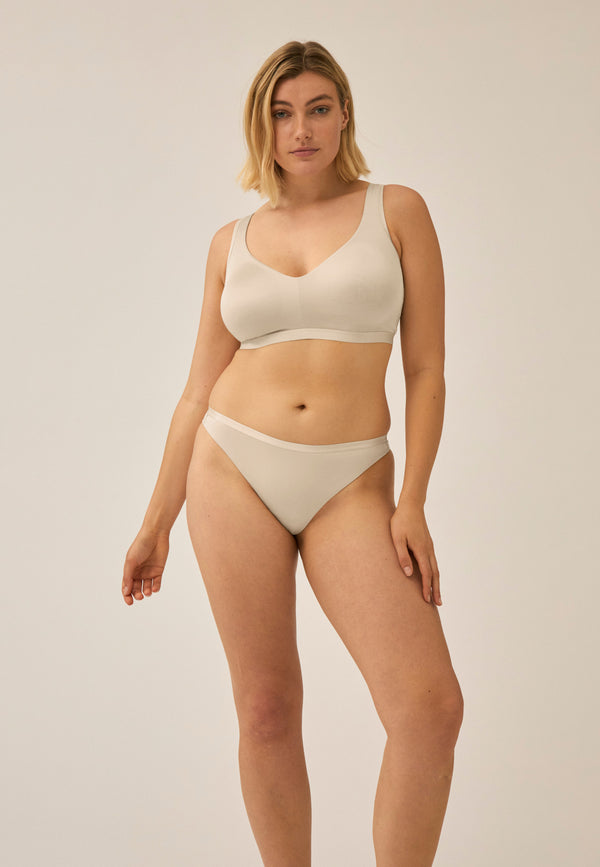 Naturana String - Light Beige Kostenloser Versand