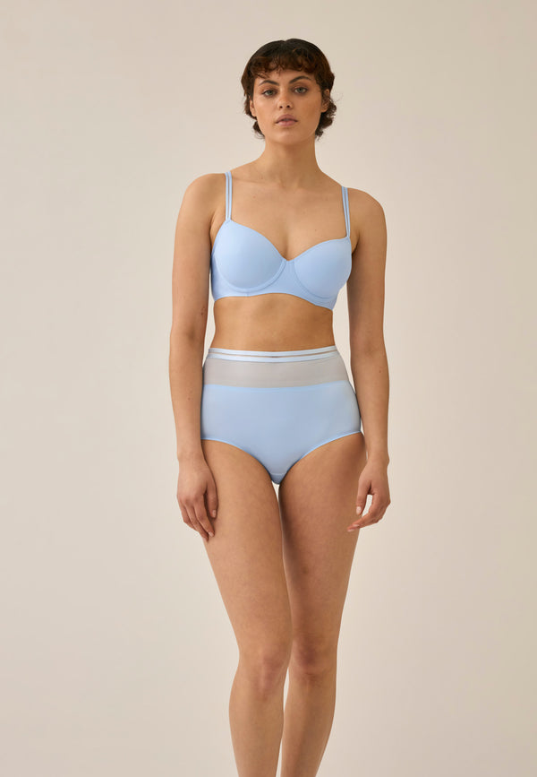 Naturana High Waist Panty - Swimming Pool Sonderangebot