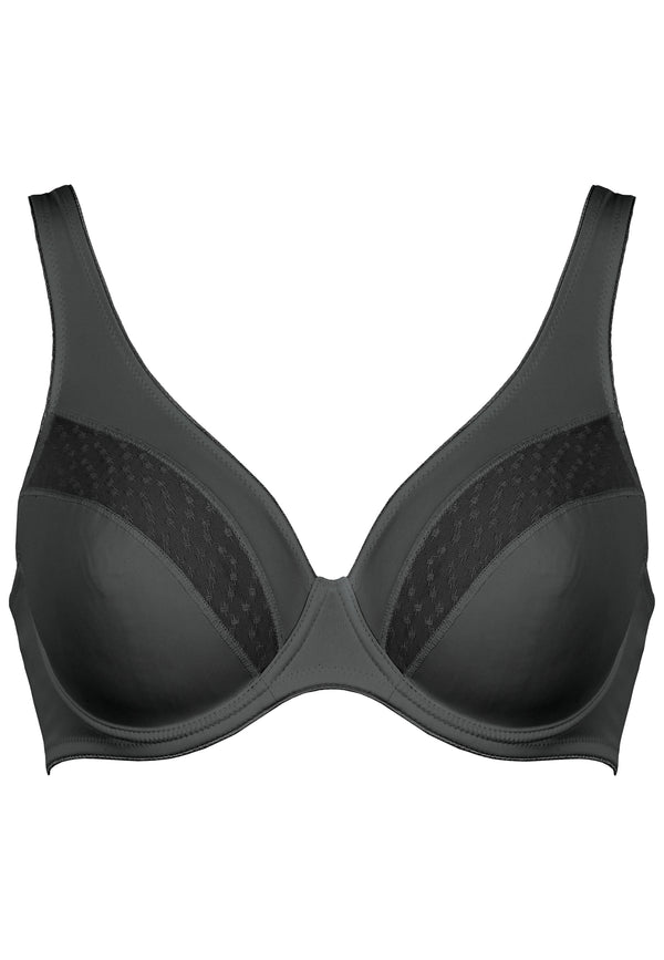 Naturana Bügel-BH mit Spitzendetails - Schwarz Günstig kaufen
