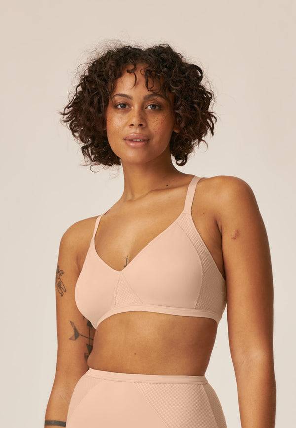 Naturana Dynamischer Wohlfühl-BH - Light Beige Begrenztes Angebot