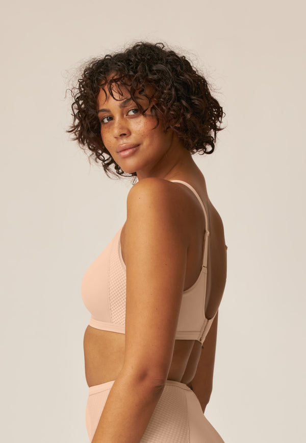 Naturana Dynamischer Wohlfühl-BH - Light Beige Begrenztes Angebot