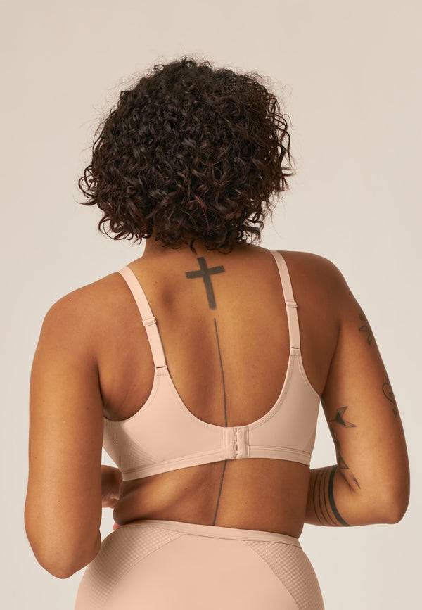 Naturana Dynamischer Wohlfühl-BH - Light Beige Begrenztes Angebot