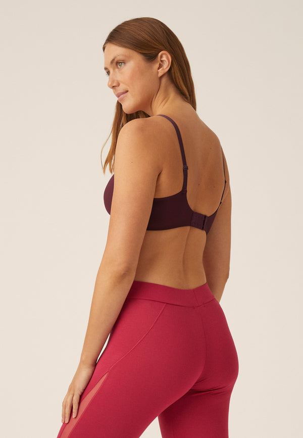 Naturana Soft-BH mit Side Smoother Effekt - Burgund Jubiläumsangebot