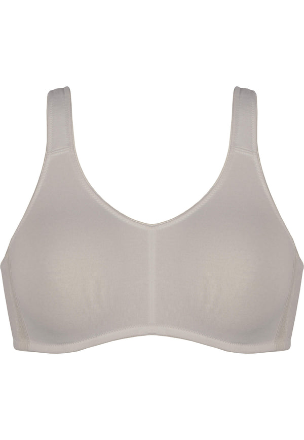 Naturana Soft-BH aus Baumwolle - Light Beige Lagerräumung