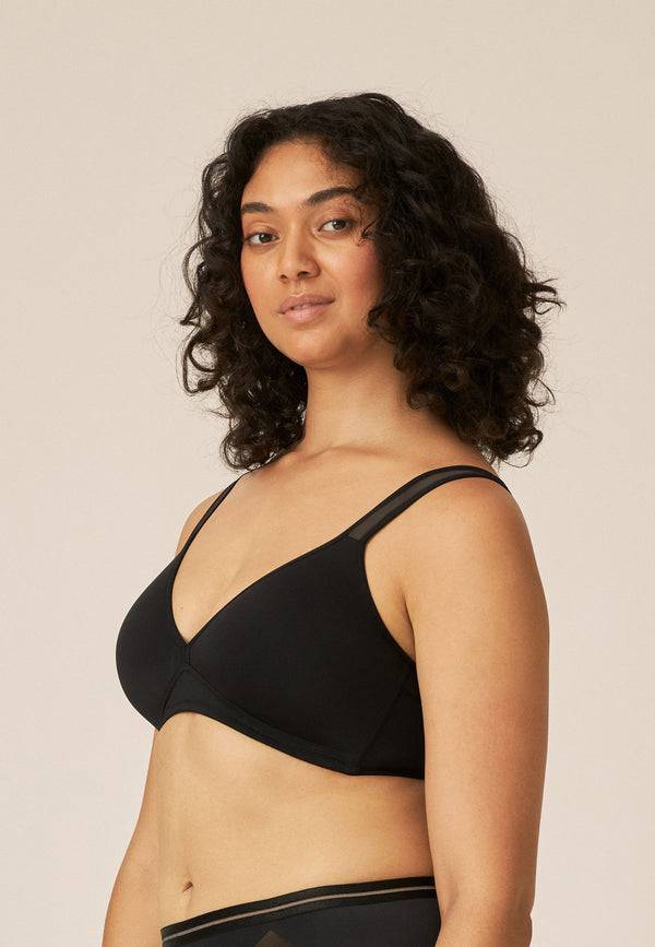 Naturana Soft-BH mit Schale - Schwarz Neueste Mode