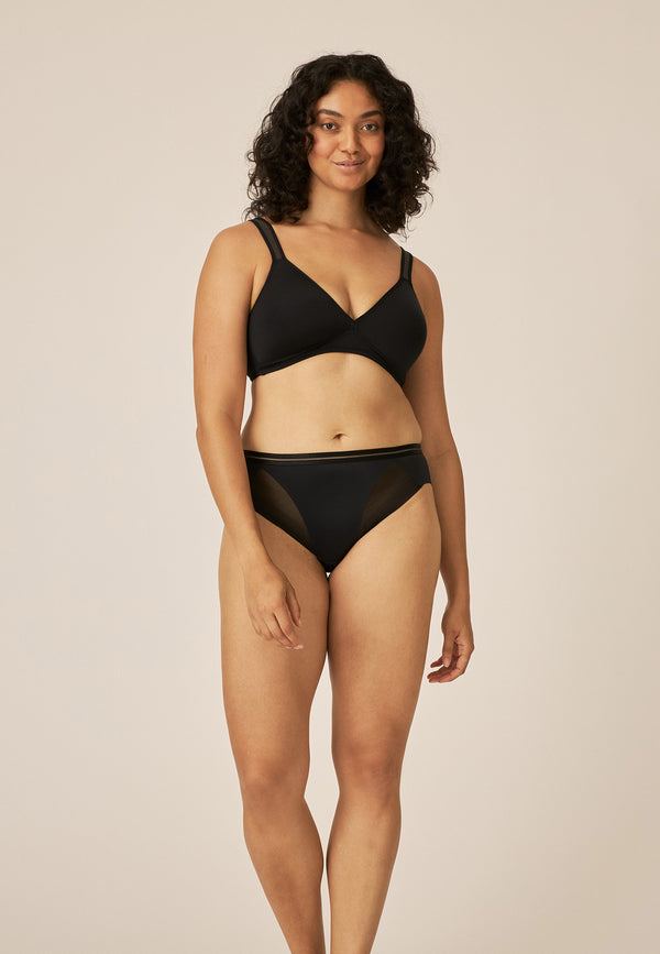 Naturana Soft-BH mit Schale - Schwarz Neueste Mode