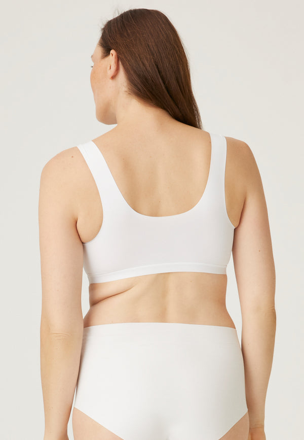 Naturana Vorderverschluss-BH - Weiss Zeitlich begrenztes Angebot