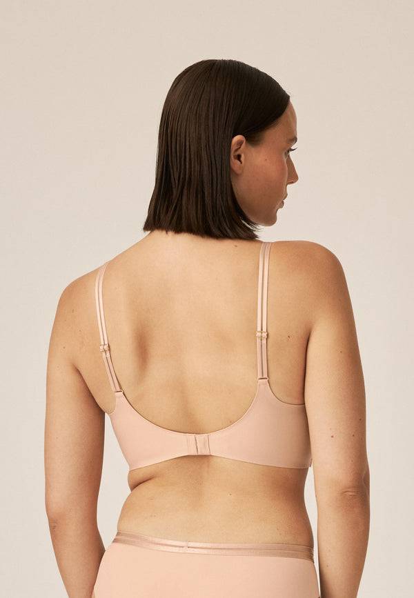 Naturana Softer Wohlfühl-BH mit Mesh-Details - Light Beige Bestseller