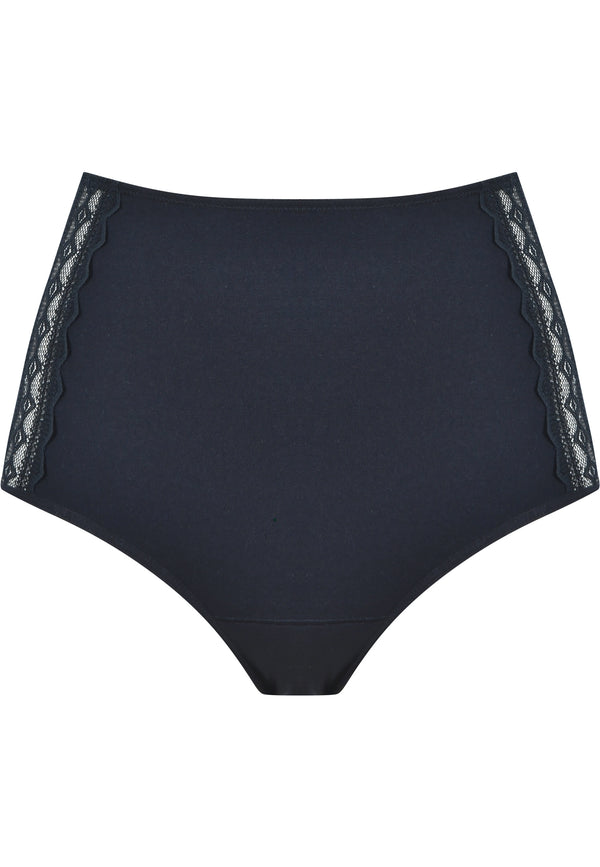 Naturana Perioden Highwaist Slip - Schwarz Saisonale Angebote