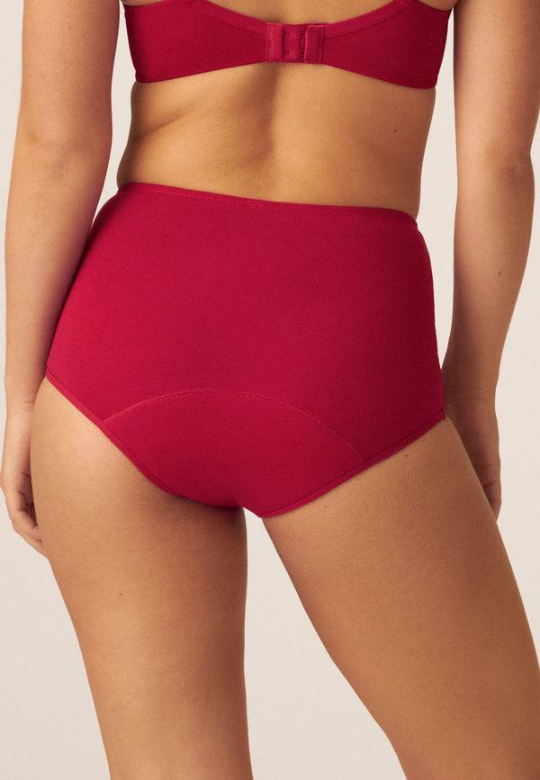 Naturana Perioden Highwaist Slip - Cassis Räumungsverkauf