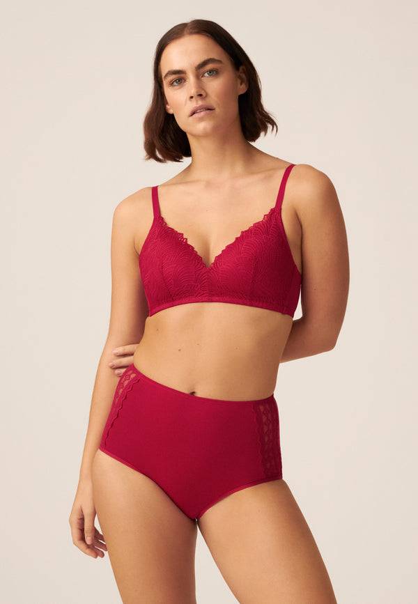 Naturana Perioden Highwaist Slip - Cassis Räumungsverkauf