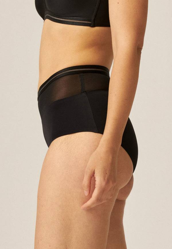 Naturana High Waist Panty - Schwarz Tägliche Deals