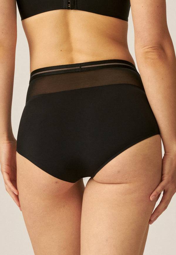 Naturana High Waist Panty - Schwarz Tägliche Deals