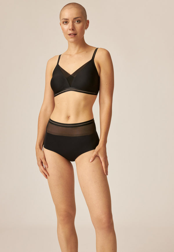 Naturana High Waist Panty - Schwarz Tägliche Deals