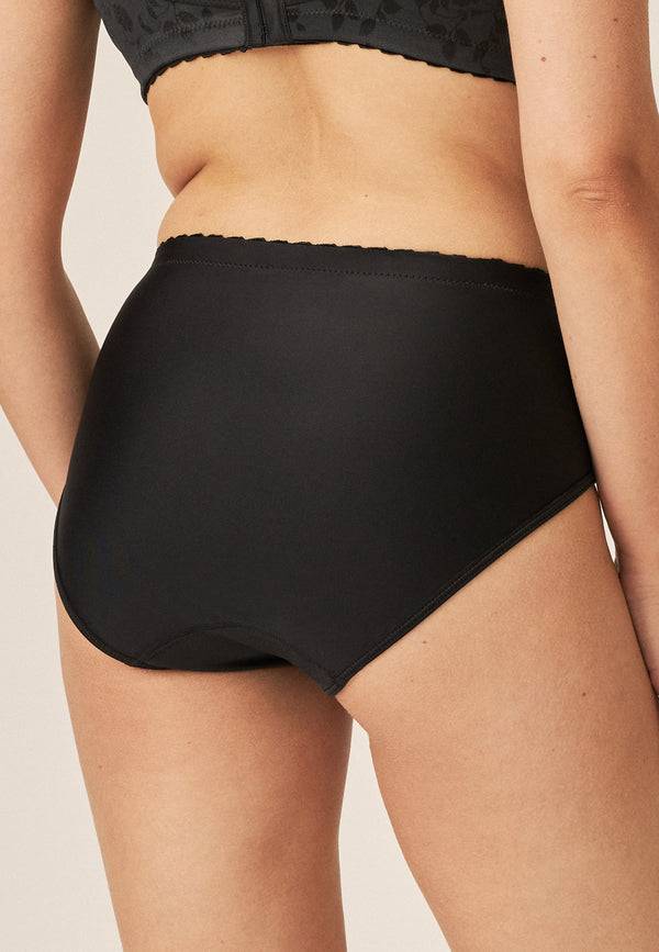 Naturana Minimizer Slip mit Blumenmuster - Schwarz Zeitbegrenzte Promotion