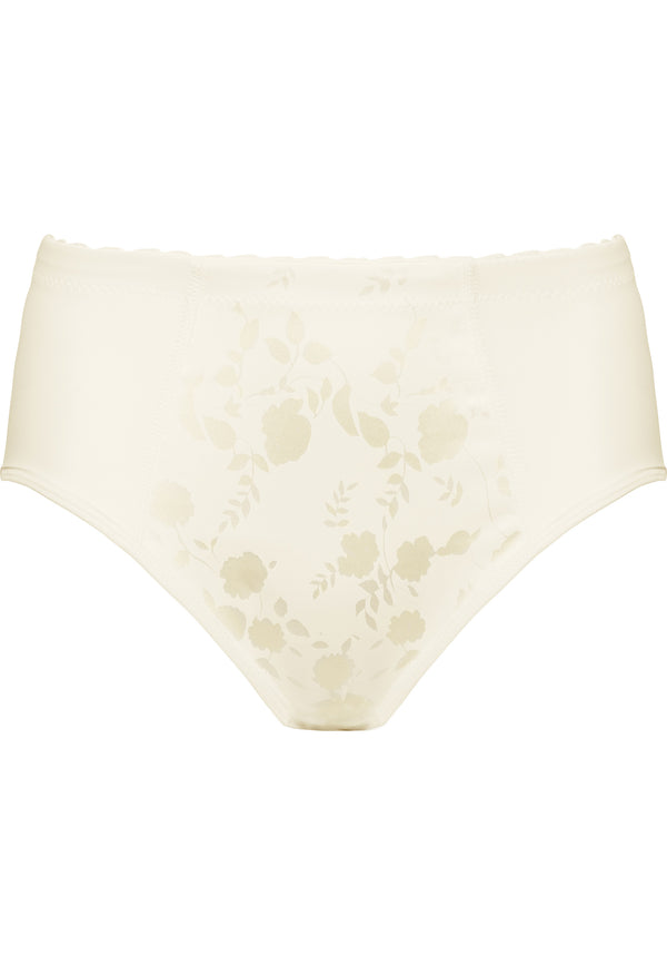 Naturana Minimizer Slip mit Blumenmuster - Champagner Bis zu 50% Rabatt