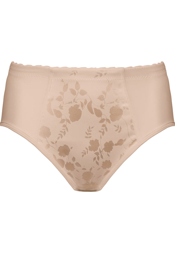Naturana Minimizer Slip mit Blumenmuster - Light Beige Bis zu 60% Rabatt