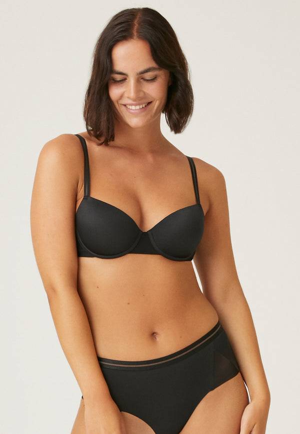 Naturana Bügel-BH mit Schale - Schwarz Begrenzt auf 3 Tage