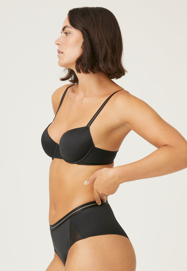Naturana Bügel-BH mit Schale - Schwarz Begrenzt auf 3 Tage