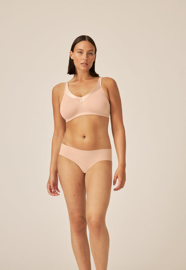 Naturana Minimizer Soft-BH mit Glanzband - Light Beige Black Friday Preise