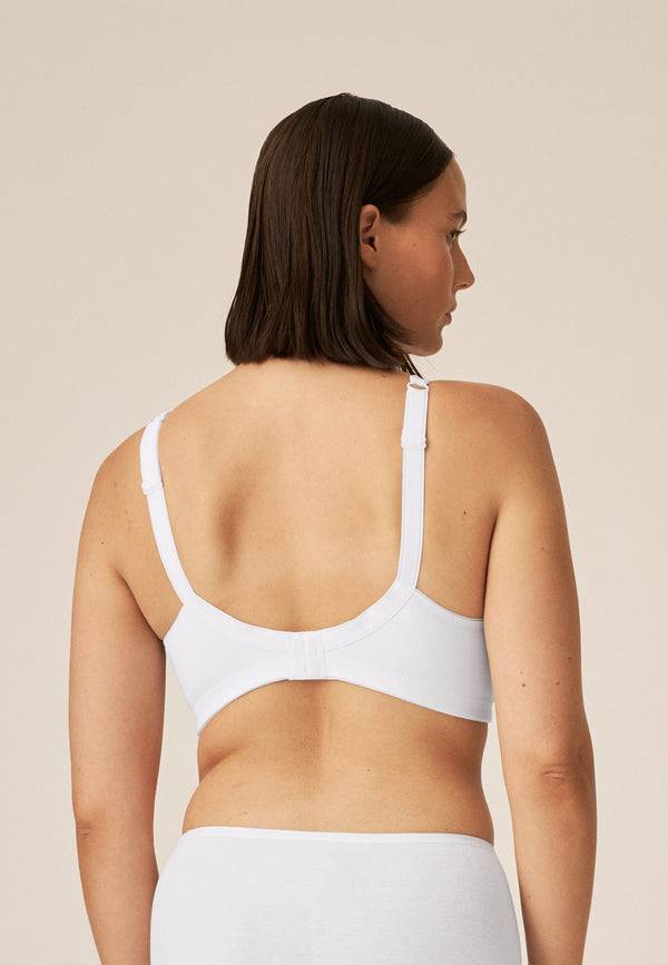 Naturana Minimizer Soft-BH mit Glanzband - Weiss Im Verkauf