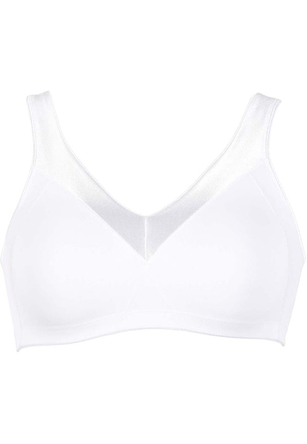 Naturana Minimizer Soft-BH mit Glanzband - Weiss Im Verkauf