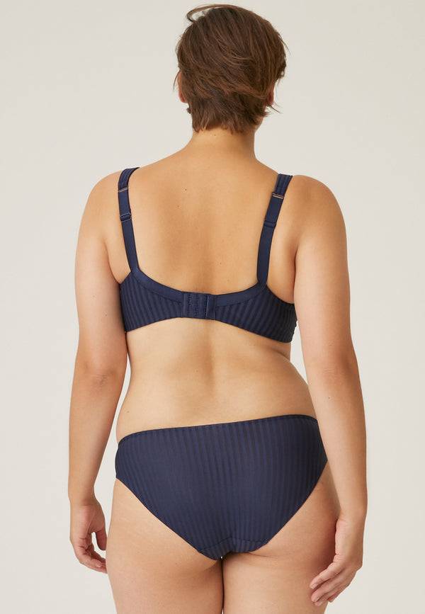 Naturana Streifen Soft-BH mit Schale - Navy Gestreift zollfrei
