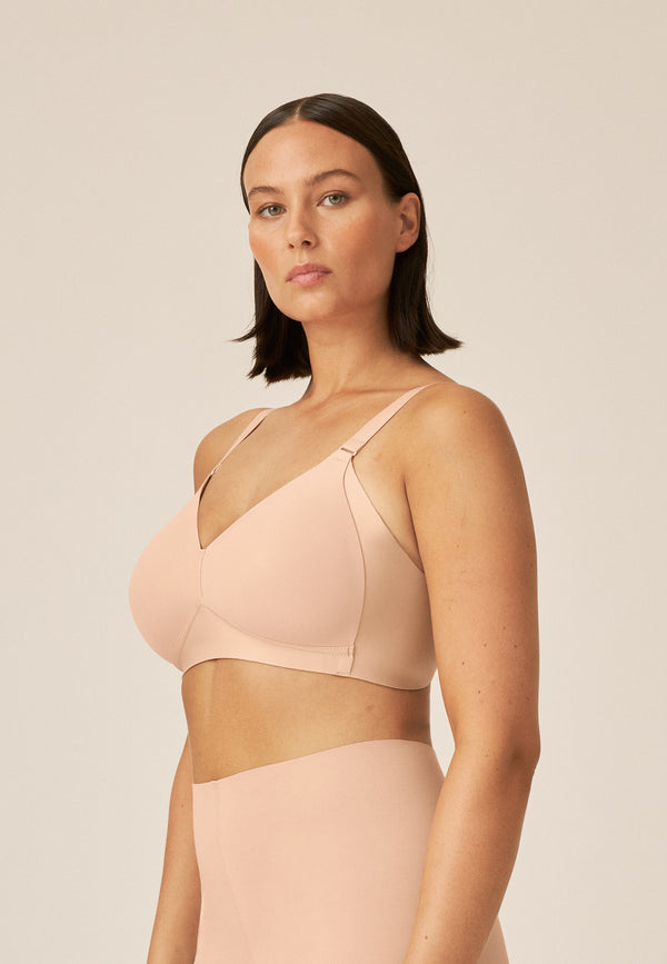 Naturana Soft-BH mit Side Smoother Effekt - Light Beige 2025