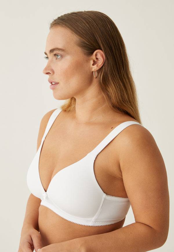 Naturana Soft-BH mit Schale und Entlastungsträgern - Weiss Online
