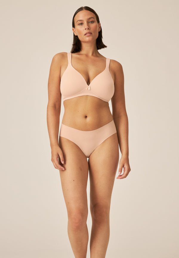 Naturana Soft-BH mit Schale und Entlastungsträgern - Light Beige Outlet