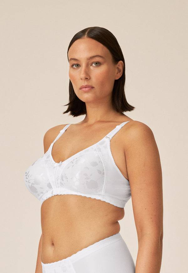 Naturana Minimizer Soft-BH in Blumenmuster - Weiss Angebote