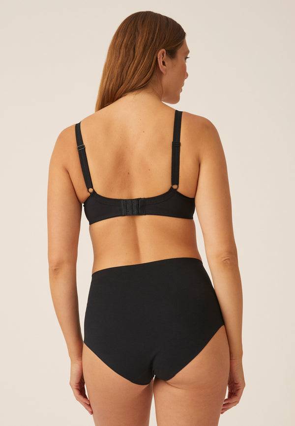 Naturana Minimizer Bügel-BH Simplex - Schwarz Günstiger Verkauf