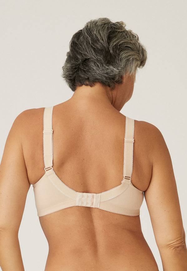 Naturana Klassischer Soft-BH mit Tasche - Light Beige Limitierter Zeitrabatt