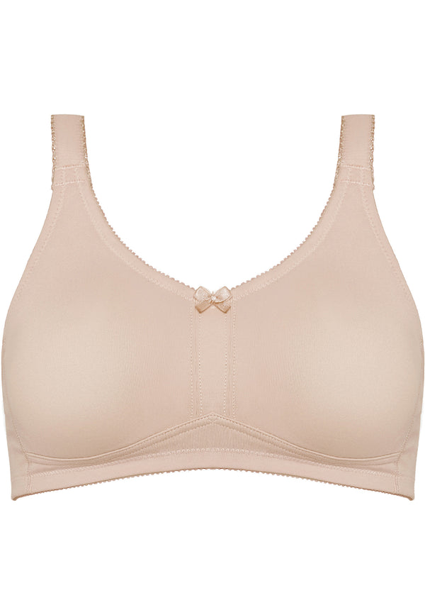 Naturana Klassischer Soft-BH mit Tasche - Light Beige Limitierter Zeitrabatt
