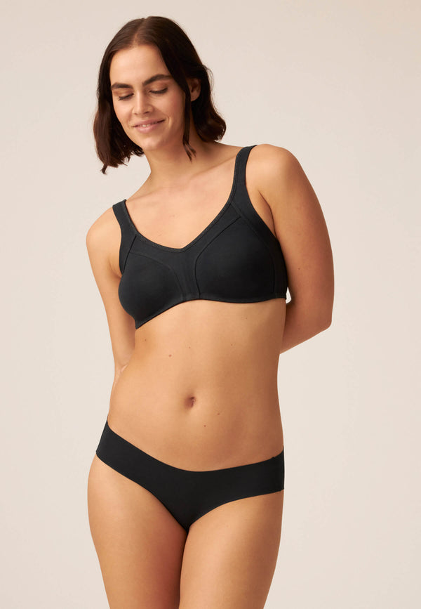 Naturana Slip mit Baumwolle - Schwarz Günstig kaufen