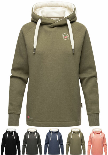 ﻿Navahoo Airii Damen Sweater Kapuzenpullover Hoodie Versandkostenfrei